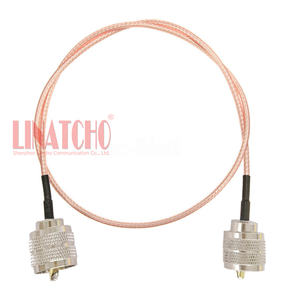 50 * خسارة منخفضة RG316 UHF ذكر إلى PL259 UHF قابس ذكر محوري RF كابل ضفيرة - Product Image 2