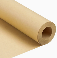 Carton d'emballage jaune en papier kraft épais recyclé imprimé, vente en gros d'usine
