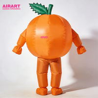 Costume de mascotte de fruit orange nouvellement conçu pour les événements d'expo de fruits et légumes - Costume de mascotte de fruit personnalisé