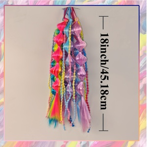Para AliLeader hecho a mano Ombre burbujas trenza Twist pelo sintético Jumbo trenzas estilo niños Cola de Caballo linterna aspecto estilo Yaki - Product Image 4