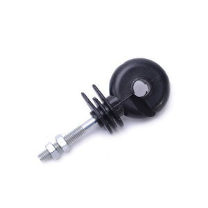 Cercado de caballos fácilmente ensamblado, aisladores de anillo de valla eléctrica de alta resistencia sostenibles de plástico para cuerda - Product Image 1