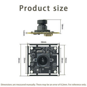 Modulo Webcam 4K con Sensore CMOS da 8MP, Otturatore Elettronico e Messa a Fuoco Fissa - Product Image 2