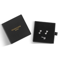 Boîte d'emballage de bijoux de style tiroir avec impression couleur de logo personnalisé pour boucles d'oreilles, bracelets et bagues