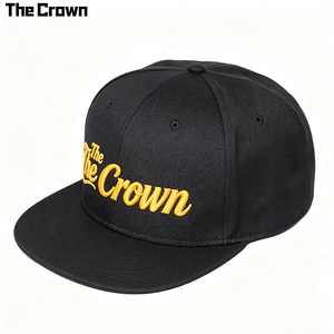 Gorra Estructurada de 6 Paneles con Visera Plana y Logotipo Personalizado, Venta al por Mayor, Bordado 3D con Letras Cursivas, Gorra Snapback de Una Sola Fila, Fabricante - Product Image 3