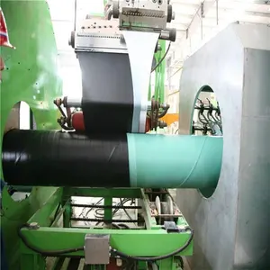 Luoyang Hongteng 3pe 3lpe anti-corrosion external and internal steel pipe line coating equipment