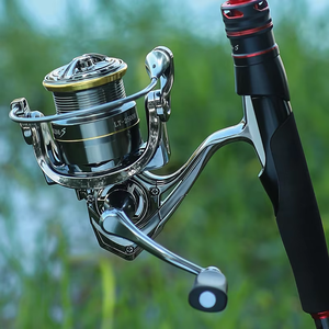 Molinette de pêche en eau salée CHILENT Warrehouse LT1500-2500, 10 kg de résistance maximale, rapport de transmission 5.2:1, <span class=keywords><strong>moulinet</strong></span> de pêche à la <span class=keywords><strong>carpe</strong></span> - Product Image 4