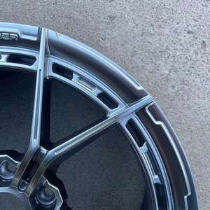 GPWYK alta calidad 18 pulgadas 19 pulgadas aleación de aluminio cinco radios ruedas de coche de pasajeros nuevo Hyper Black Flow formado modificación <span class=keywords><strong>Upgra</strong></span> - Product Image 5