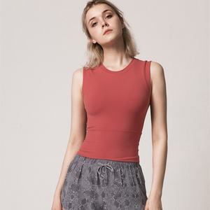 Womens tank Top Tight-fitting Yoga Stringer tank Top Fitness Clothing With Chest <b>Pad</b> Singlet tank Top for Women - Product Image 6