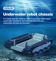 Chenilles en caoutchouc avancées durables chenilles véhicule mobile robot châssis drone sous-marin dragage machine