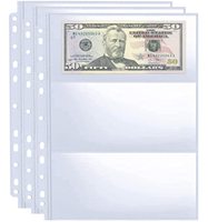 Album classeur renforcé pour pièces de monnaie, idéal pour les grandes collections de billets