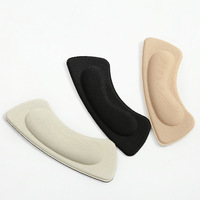 Poignées de talon en gel antidérapant épaissi et coussinets de pied Semelles demi-taille Coussins de talon et coussinets de chaussures anti-usure