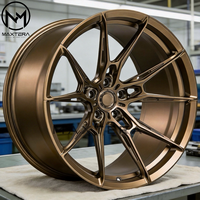 Rines de Aleación Maxtera Forged Custom WF R2 para Autos de Pasajeros BMW M2 M3 M4 X5 X6 Audi RS3 RS4 RS5 RS6 RS7 Q7 AMG C63 E63