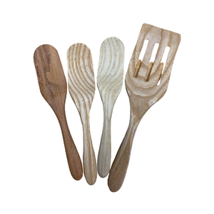 Meilleure vente 17cm cuillère en bois faite à la main écologique durable outils de cuisine couverts ustensiles de cuisine pour cadeaux - Product Image 1