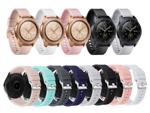 <span class=keywords><strong>Correa</strong></span> de silicona para Samsung <span class=keywords><strong>Galaxy</strong></span> <span class=keywords><strong>Watch</strong></span>, 22Mm, 20Mm, Gear S3 Frontier, 46Mm, <span class=keywords><strong>42Mm</strong></span> - Product Image 3
