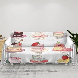 Funda de Sofá con Patrón Geométrico Personalizado, Elástica, Lavable, de Poliéster y Spandex, Decoración del Hogar, Protector de Muebles de Tres Plazas - Product Image 3