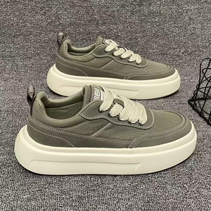Baskets décontractées épaisses pour hommes, chaussures de marche tendance à plateforme pour le streetwear quotidien et toutes les saisons - Product Image 1