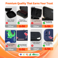 Tas Travel Kustom Produsen Buckroo Cat Series untuk Nintendo Switch 2, Hard EVA Zipper, Anti Guncangan, Pelindung