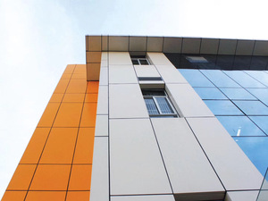 Bảng tổng hợp nhôm màu cam với lõi không thấm nước bên ngoài tường ốp cho khách sạn cho các bức tường nội thất - Product Image 2