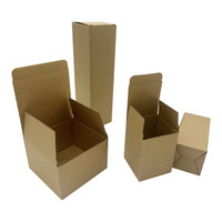 Wholesale of Ready-made Kraft Paper Boxes with Detachable Bottoms, Packaging Box Printing, Three-layer Corrugated Paper Boxes