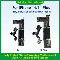 Scheda Madre per iPhone 14 Pro con Face ID 128GB 256GB 512GB Logic Board 100% Originale Sbloccata Mainboard