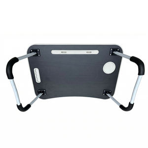 Bureau d'ordinateur portable léger et pliable, table <span class=keywords><strong>pour</strong></span> ordinateur portable <span class=keywords><strong>pour</strong></span> canapé, <span class=keywords><strong>lit</strong></span>, salon, espace de travail - Product Image 4