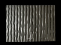 Panneau mural WPC 3D moderne sculpté, formes géométriques étoiles et ondulations hexagonales, panneau décoratif intérieur en relief 3D pour mur d'accentuation