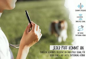 डोरी के साथ कुत्ते सीटी-Standardised आवृत्ति के साथ पेशेवर प्रशिक्षण सीटी-कुत्ता प्रशिक्षण के लिए आदर्श - Product Image 6