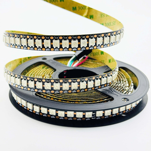 WS2812 DC5V Leds/m بكسل مستقل معالجة قابلة للبرمجة بألوان كاملة تتبع تدفق ملهى ليلي بار ضوء زخرفي - Product Image 1