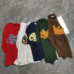 เสื้อยืดผู้ชายสไตล์วินเทจโอเวอร์ไซส์ ผ้าฝ้าย 100% น้ำหนักเบา พิมพ์ลายคำกลอนแบบพัฟฟ์ คุณภาพสูง รับผลิตตามสั่งขายส่ง - Product Image 2
