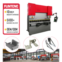Presse plieuse CNC hybride servo-hydraulique 100T 3200mm à grande vitesse avec double servo et système de commande DA53T
