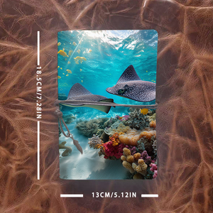 Contemporáneo Edge INS Style Beautiful Notebook Adecuado para el estudio de negocios y uso personal con Stingrays Small <span class=keywords><strong>Fish</strong></span> C - Product Image 4