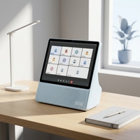 Noryox Pantalla Inteligente con IA para Educación en Línea de 10.95 Pulgadas, Terminal de Videollamadas con Android 14, Cámara de 5MP, Altavoz Hi-Fi de 20W, Tablet PC FHD de 8 Núcleos