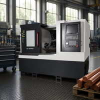 Centre d'usinage CNC à double broche avec usinage de précision concentrique pour pièces complexes tournées et fraisées de haute qualité