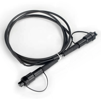 Cordon de raccordement en fibre optique robuste pour extérieur, résistant aux UV, ignifuge, étanche IP67, avec interface LC/SC/MPO