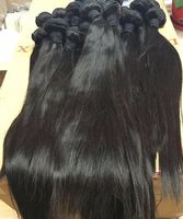 Vente en gros 100% Cuticules brutes alignées Vierge Os de cheveux humains droit Double tirage 10A 12A 15A Vendeurs de paquets de cheveux bruts vietnamiens