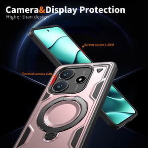 Supporto ad anello girevole in metallo <span class=keywords><strong>Cover</strong></span> per telefono in TPU per <span class=keywords><strong>Xiaomi</strong></span> Redmi Note 14 Pro 13/<span class=keywords><strong>xiaomi</strong></span> 14c/redmi 13c - Product Image 4