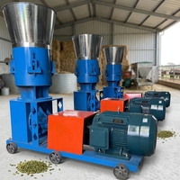 Granulateur à matrice plate stationnaire, machine à granulés d'aliments stationnaire, machine à granulés d'aliments fixe, équipement de traitement des aliments stationnaire