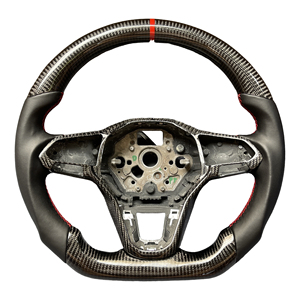 Volant en fibre de carbone véritable de qualité supérieure à prix réduit pour Golf 8 MK8 - Product Image 1