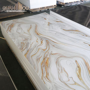 Carreaux muraux intérieurs modernes en <span class=keywords><strong>PVC</strong></span> imperméables, design aspect marbre, pour salle de bain, hôtel, salle de sport - Product Image 3