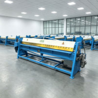 Machine à plier la tôle semi-automatique BOSHERT en acier inoxydable et acier au carbone, longueur de pliage 1300 mm, 450 kg