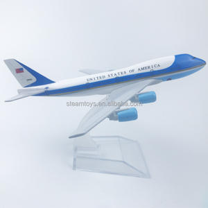 1/400 aviación 16CM y 20CM modelo de avión con soporte el <span class=keywords><strong>Air</strong></span> <span class=keywords><strong>Force</strong></span> <span class=keywords><strong>One</strong></span> B747 Metal Crafts Display modelo de avión aceptar OEM - Product Image 6