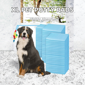 แผ่นฝึกแบบใช้แล้วทิ้งสำหรับสุนัขขนาดใหญ่พิเศษดูดซับน้ำกันรั่วซึมได้ดีอุปกรณ์ฝึกสัตว์เลี้ยงที่ไม่ทอของสัตว์เลี้ยง - Product Image 2