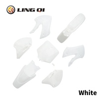 Carrosserie Carénage en plastique Kit de carrosserie Aile pour BBR Style 110cc 125cc 140cc 150cc Dirt Pit Bike Pièces de moto Aile