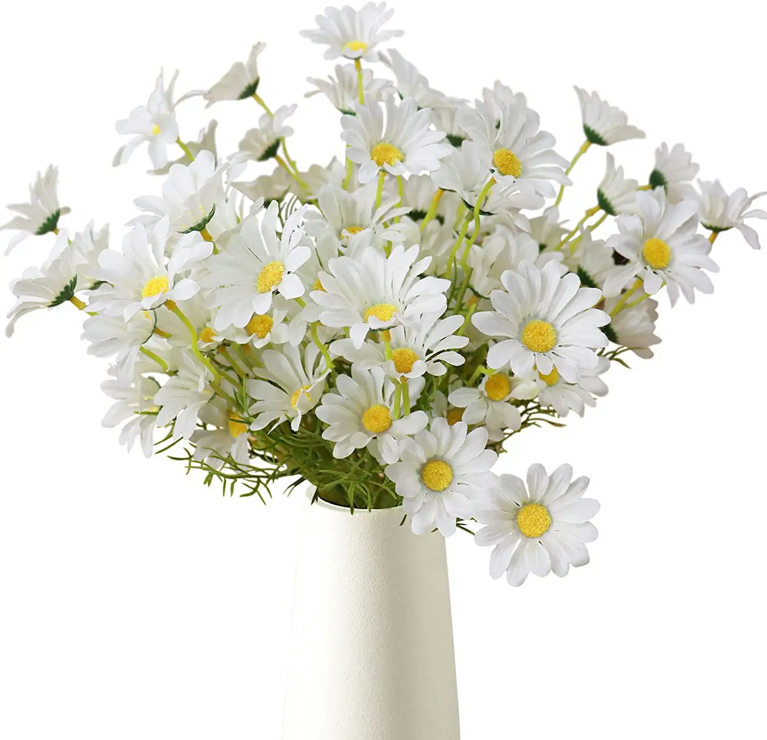 Yapay çiçek papatya ev dekorasyon masa ayarı fotoğraf sahne kurutulmuş çiçek pampas düğün dekorasyon 1 adet