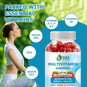 Best Seller Multvitamin Gummies Fruity Taste A Variety Of Vitamins Tosupport Daily Nutrition Chewable Supports Metabolism - Product Image 3