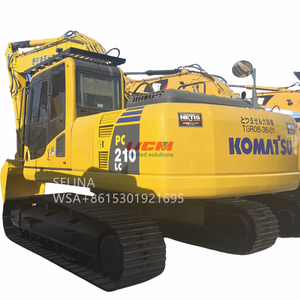 Komatsu รถขุด PC210-8 21ตันเครื่องจักรก่อสร้างตีนตะขาบขนาดใหญ่ที่มีสต็อกชิ้นส่วนมอเตอร์ - Product Image 1