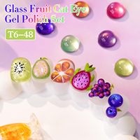 Nouvelle collection de vernis à ongles gel effet œil de chat bleu glacé, 36 couleurs, sans TPO ni HEMA, vernis à ongles gel effet œil de chat OEM, fournitures de salon
