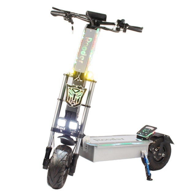 7000w 13 Inch off Road Dual Motor Foldable 60v Electric Scooter 80km/h Adults E Scooter Trotinette-electrique- Monopattino