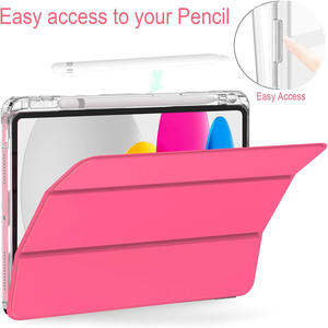 เคสใสสำหรับ <span class=keywords><strong>iPad</strong></span> A16 รุ่นที่ 11 <span class=keywords><strong>Air</strong></span> 7 รุ่นที่ 11 ขนาด 11 นิ้ว ปี 2025 พร้อมช่องใส่ดินสอ  <span class=keywords><strong>แบ</strong></span>บมีกลิ<span class=keywords><strong>ต</strong></span>เตอร์ - Product Image 4