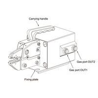 AM-10 Pneumatische Drahtklemmen-LUG-Crimp maschine